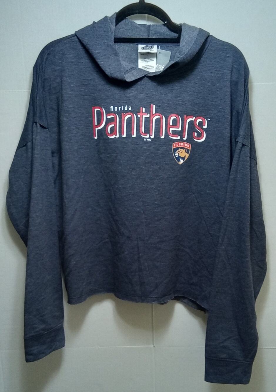 Florida Panthers NHL Long Sleeve Hoodie Women's Medium